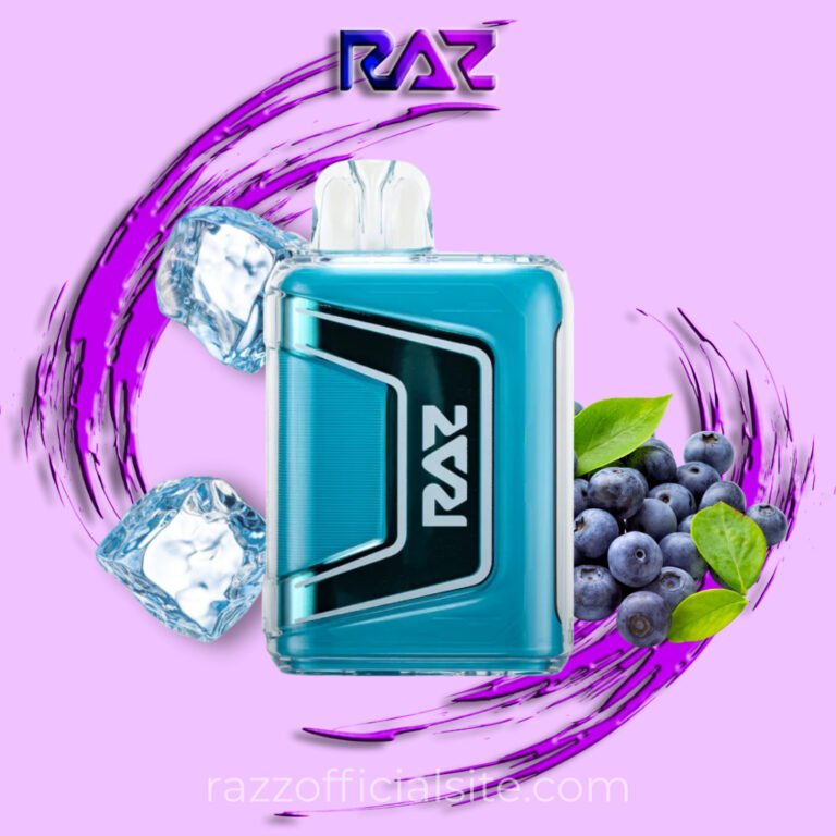 Iced Blue Dragon Raz Flavor Vape | RAZ DC25000