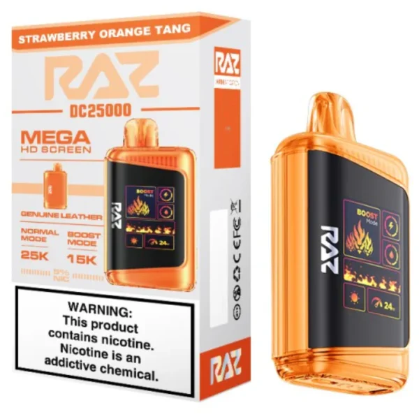 Strawberry Orange Tang - RAZ DC25000 Vape