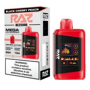 Black Cherry Peach – RAZ Vape DC25000