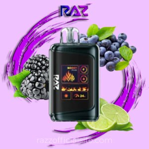 Black & Blue Lime RAZ Vape