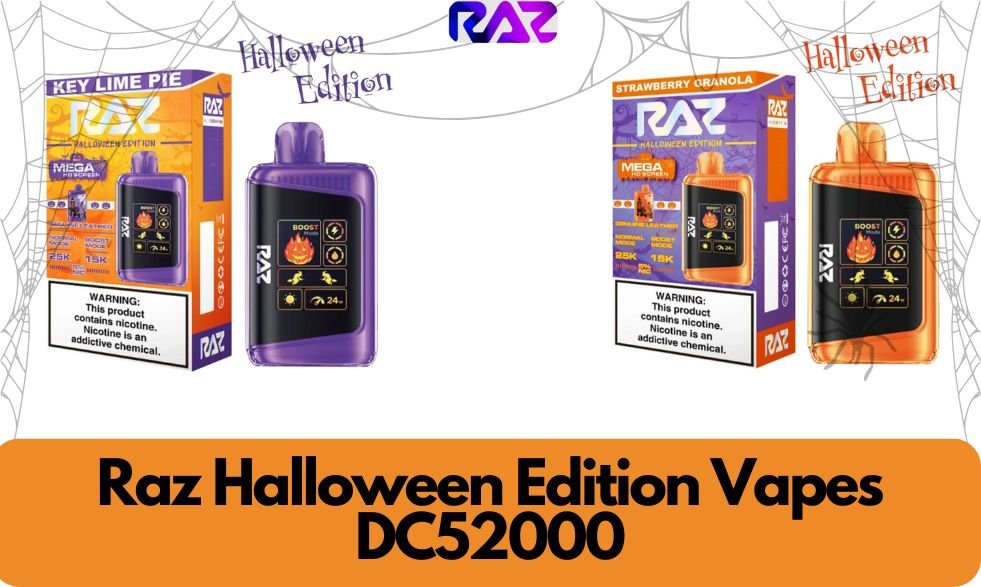 Raz Halloween Edition Vapes DC52000: Two More NEW Spooky Additions!