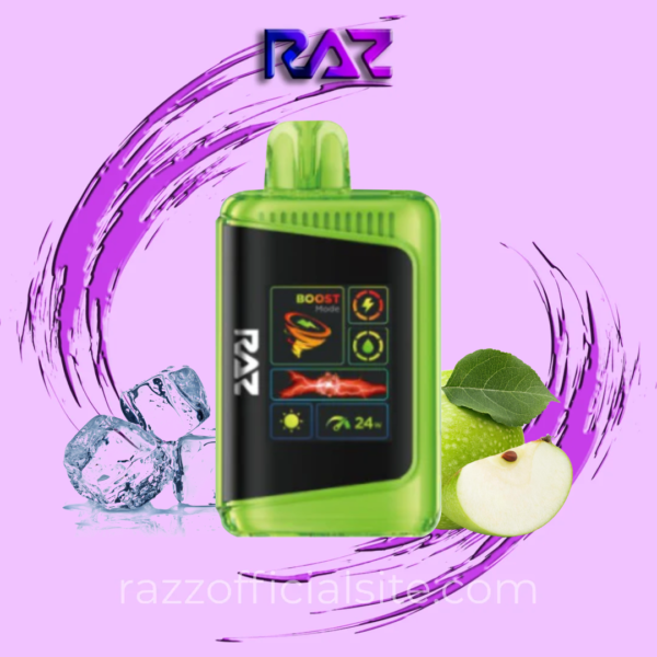 Sour Apple Ice Raz Vape DC25000