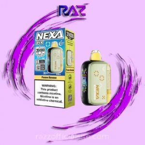 Frozen Banana Nexa Pix 35K Puffs Disposable Vape - 16mL