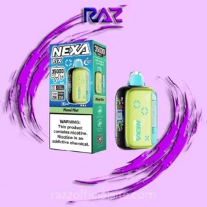 Miami Mint Nexa Pix 35K & 40K Puffs Disposable Vape (We will ship whichever count is available)