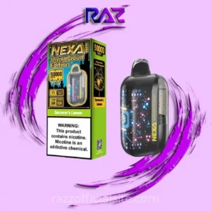 Sorcerers Lemon Nexa Ultra 50k Puffs Disposable Vape