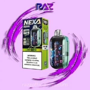 Sour Apple Ice Nexa Ultra 50000 Disposable Vape - 20mL