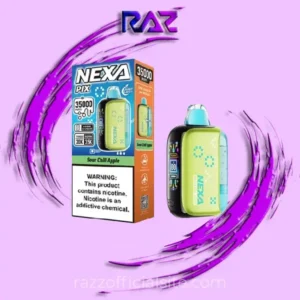 Sour Chill Apple Nexa Pix 35K Puffs Disposable Vape - 16mL