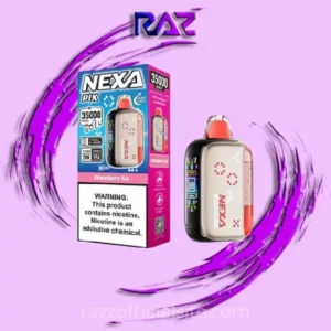 Strawberry Ice Nexa Pix 35K Puffs Disposable Vape - 16mL