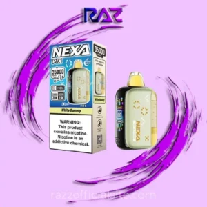 White Gummy Nexa Pix 35K Puffs Disposable Vape - 16mL