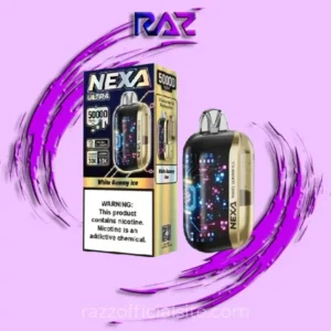 White Gummy Nexa Ultra 50000 Disposable Vape - 20mL