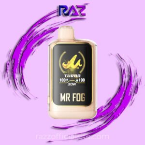 Strawberry Mr Fog Nova 36000 Puffs Disposable Vape - Magic Cotton