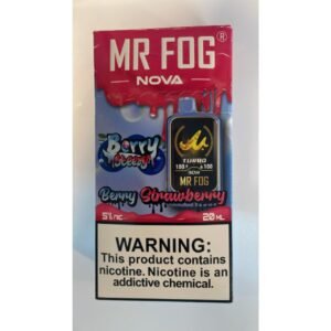 Berry Strawberry Mr Fog Nova 36000 Puffs Disposable Vape - Berry Steezy