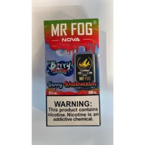 Peach Mr Fog Nova 36000 Puffs Disposable Vape - Berry Steezy