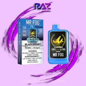 Blackberry Mr Fog Nova Blue Razz Steezy