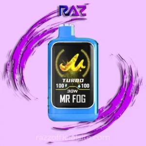 Blue Rancher Ice Mr Fog Nova 36000 Puffs Disposable Vape - Steezy Series