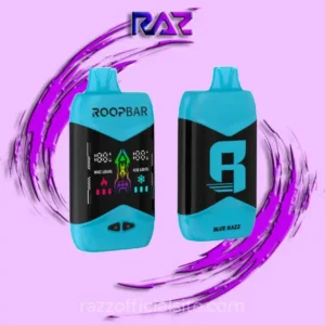 Blue Razz RoopBar Nic+Ice Control 40,000 Puffs Disposable Vape - 5% Nic
