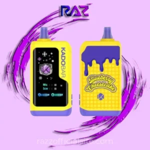Blueberry Cheesecake Kado Bar NI40K Ice+Nic Control Disposable Vape