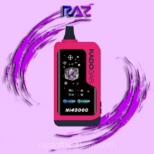 Cherry Hard Candy Kado Bar NI40K Ice+Nic Control Disposable Vape 1 Cherry Hard Candy Kado Bar NI40K Ice+Nic Control Disposable Vape