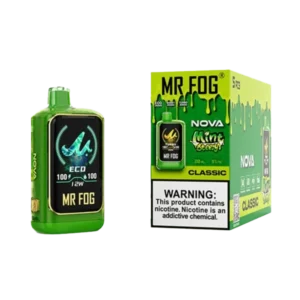 Classic Mr Fog Nova 36000 Puffs Disposable Vape - Mint Steezy Series