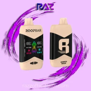 Georgia Peach RoopBar Nic+Ice Control 40,000 Puffs Disposable Vape - 5% Nic