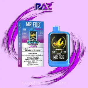 Grape Mr Fog Nova Blue Razz Steezy