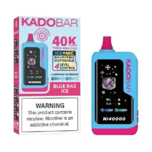 Blue Raz Ice Kado Bar NI40K