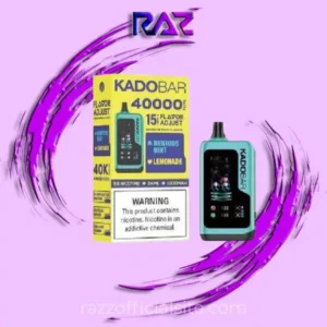 Kado Bar X Adjust Mentoos Mint + Lemonade Ice + Nic Control Vape