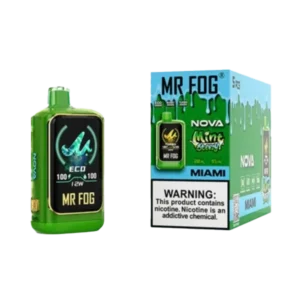 Miami Mr Fog Nova 36000 Puffs Disposable Vape - Mint Steezy Series