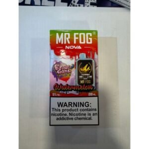 Watermelon Mr Fog Nova 36000 Puffs Disposable Vape - Bubble Gang