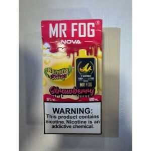 Strawberry Mr Fog Nova 36000 Puffs Disposable Vape - Banana Steezy Edition