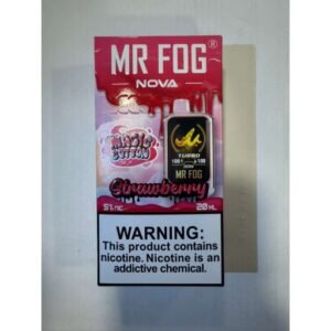 Strawberry Mr Fog Nova 36000 Puffs Disposable Vape - Magic Cotton