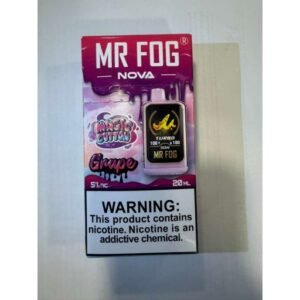 Grape Mr Fog Nova 36000 Puffs Disposable Vape - Magic Cotton