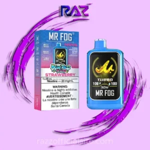 Strawberry Mr Fog Nova Blue Razz Steezy