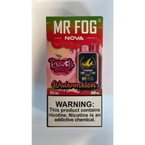 Watermelon Mr Fog Nova 36000 Puffs Disposable Vape - Peach Steezy