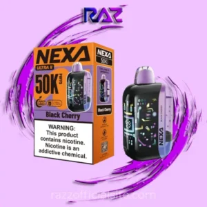 Black Cherry Nexa Ultra II 50000 Puffs Disposable Vape