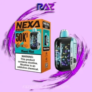 Miami Mint Nexa Ultra II 50000 Puffs Disposable Vape
