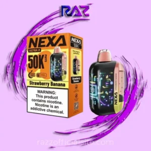 Strawberry Banana Nexa Ultra II 50000 Puffs Disposable Vape