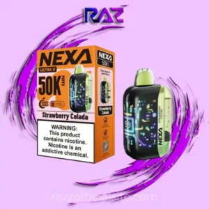 Strawberry Colada Nexa Ultra II 50000 Puffs Disposable Vape