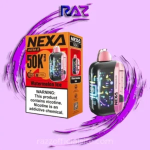 Watermelon Ice Nexa Ultra II 50000 Puffs Disposable Vape