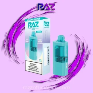 Miami Mint Raz Vue 50K Puffs Disposable - Pod Only