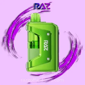 Sour Apple Ice RAZ Vue 50K Vape Kit - 13mL