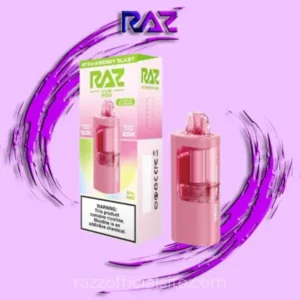 Strawberry Blast Raz Vue 50K Puffs Disposable - Pod Only
