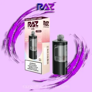 Triple Berry Lime Raz Vue 50K Puffs Disposable - Pod Only