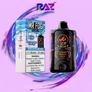 Blue Rancher Blow Pop Mr Fog Aura 60k Puffs Disposable Vape