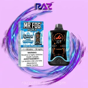 Blue Raspberry Mr Fog Aura Splash 60K Disposable Vape - 20Ml