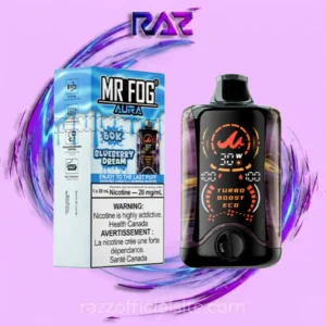 Blueberry Dream Mr Fog Aura 60K Puffs Disposable Vape