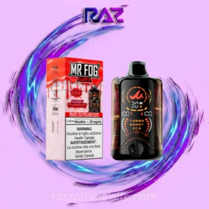 Cherry Strawberry Mr Fog Aura 60k Puffs Disposable Vape