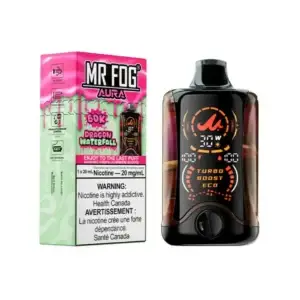 Raz Vape Flavors 2 Dragon Waterfall Mr Fog Aura 60K Puffs Disposable Vape