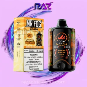 Orange Fantastic Mr Fog Aura 60K Puffs Disposable Vape