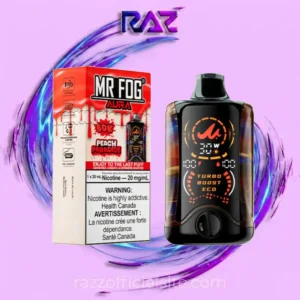 Peach Paradise Mr Fog Aura 60K Puffs Disposable Vape